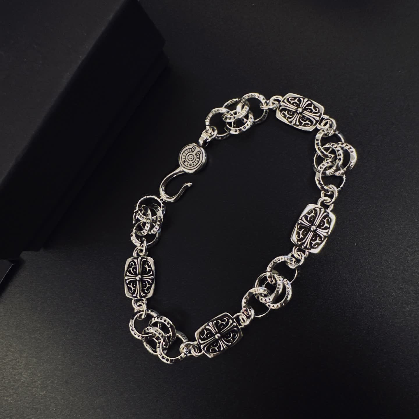 Chrome Hearts Sterling Silver Filigree Bracelet